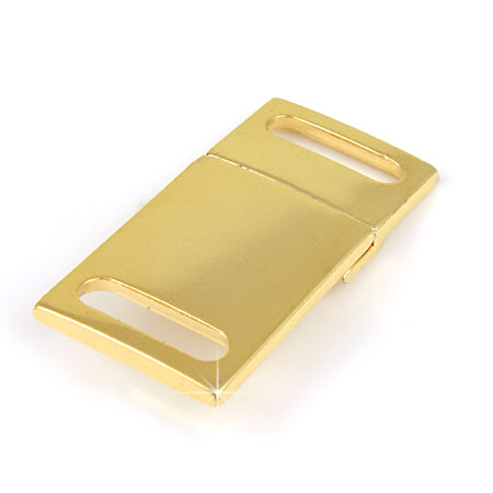 2 Sections Closure, Color Shiny Gold, SKU C9208-ORL