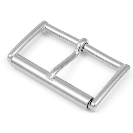 2 Pcs. Buckle 40 mm, Color Shiny Nickel, SKU FZ5-L/40A-NKL