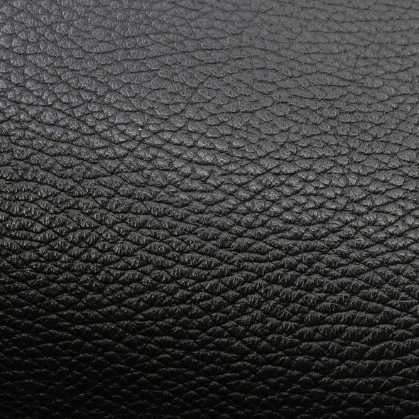 ROLL | Pebbled Leather, Black, Soft, 1.5 mm Thick
