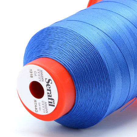 Serafil 15, Light Blue 8235, Sewing Thread, Amann, 450 m