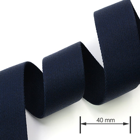 1 Meter Premium Webbing 40 mm, Dark Blue