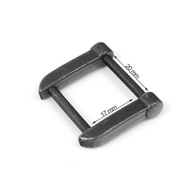 Inel2 cm  Culoare Argintiu Nero 