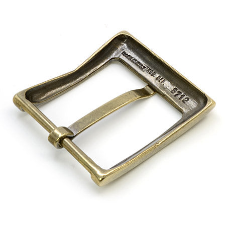 2 Pcs. Belt Buckle, 40 mm, Color Brass, SKU 8712/40-OTV