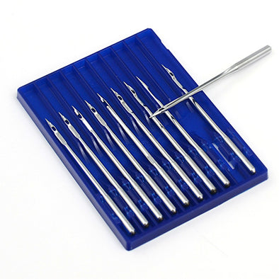 Set 10 Pcs. Needles for Industrial Sewing Machine, 134 LR 180/24, Schmetz