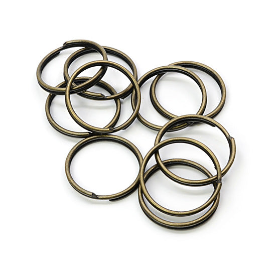10 buc. Jump Rings 21 mm, Color Old Brass, SKU BR21-OANZ