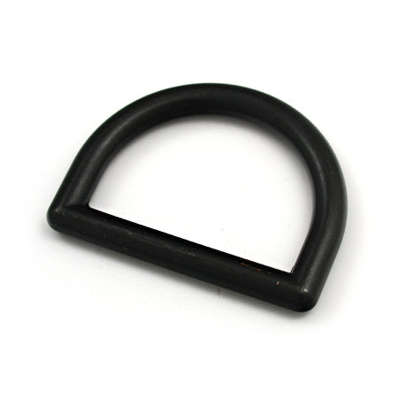 5 Pcs. D Ring, Size 25 mm, Color Black Copper