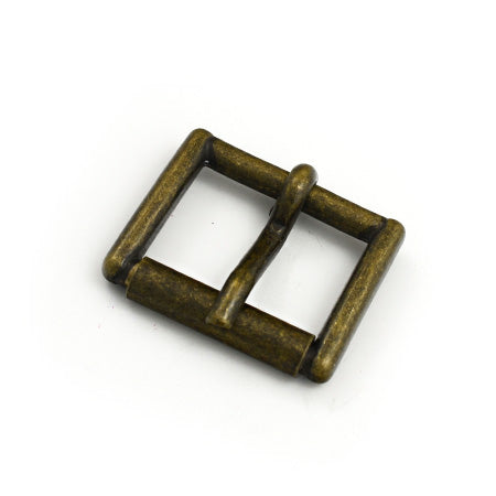 4 Pcs. Buckle 15 mm, Color Old Brass