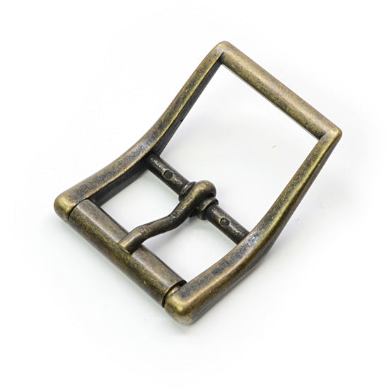 2 Pcs. Buckle 20 mm with Roller, Color Old Brass, SKU FZ51-L/20A-OANZ