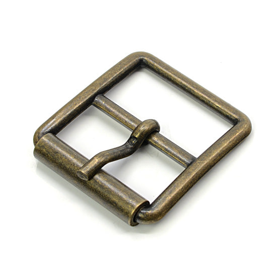 2 Pcs. Belt Buckle 25 mm, Old Brass, SKU FZ7-L/25A-OANZ