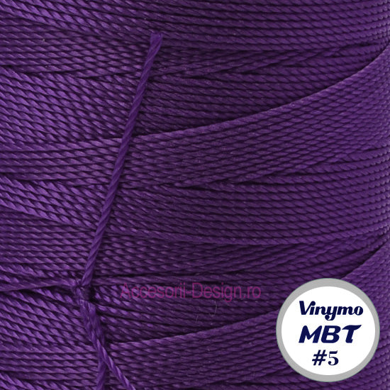 Vinymo MBT #5 Red 14, Handsewing Thread 0.5 mm, 100 m