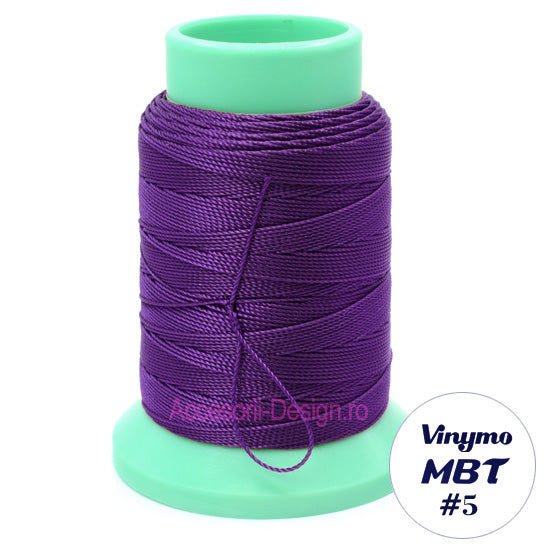 Vinymo MBT #5 Red 14, Handsewing Thread 0.5 mm, 100 m