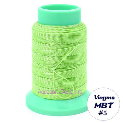Vinymo MBT #5 Light Green 52, Handsewing Thread 0.5 mm, 100 m
