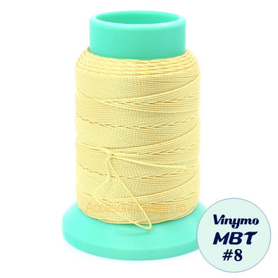 Vinymo MBT #5 Yellow 9, Handsewing Thread 0.5 mm, 100 m