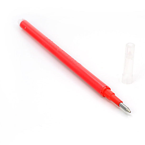 Leather Refill Pen, Red