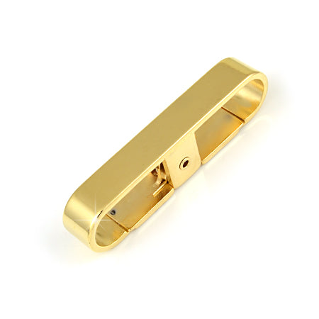 2 Pcs.Double Zamak Hook, Color Shiny Gold, SKU MZ65-ORL