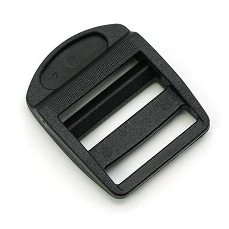 10 Pcs. Plastic Slider Buckle, Color Black, Size 30 mm, SKU PD30-NERO