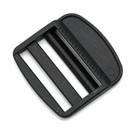 10 Pcs. Plastic Slider Buckle, Color Black, Size 40 mm, SKU PD40-NERO