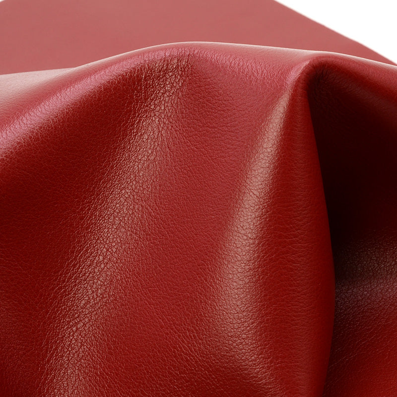 ROLL | Soft Dark Red Leather, 0.9 mm Thick