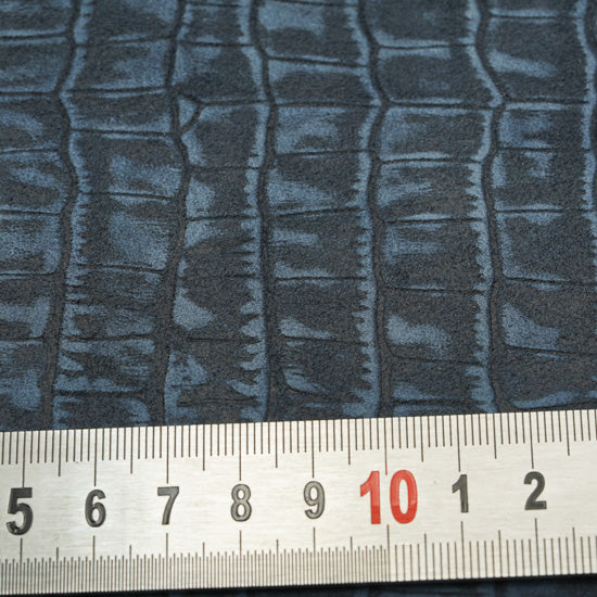 Leather Suede Panel Black, Soft, 1.2 mm, over 1.2 sqm