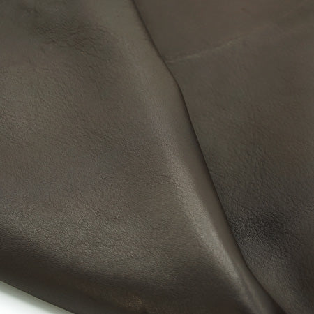 ROLL | Leather Brown Clothing / Leather Goods / Footwear, Soft, Thickness 1 mm, 0.55-0.65 sqm