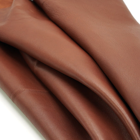 ROLL | Leather Light Brown Clothing / Leather Goods / Footwear, Soft, Thickness 1 mm, 0.69-0.80 sqm