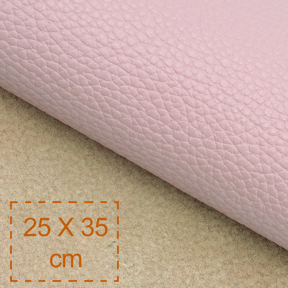25x35 cm Piele Dusty Pink Pebbled, Soft, 1.5 mm