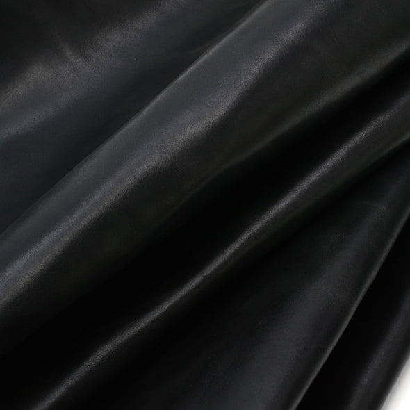 Leather Black Vintage Finish, over 1.6 sqm