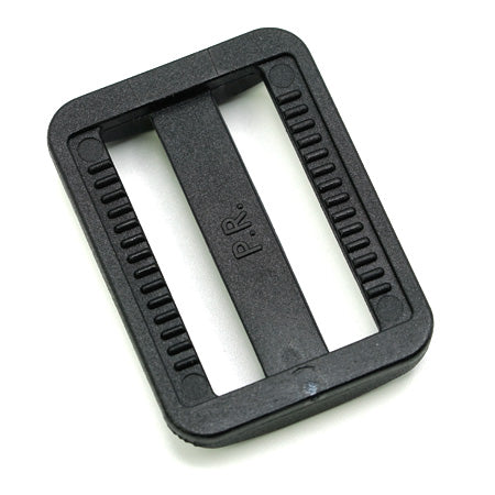 10 Pcs. Plastic Slide Buckle, Color Black, Size 50 mm, SKU PS50-NERO
