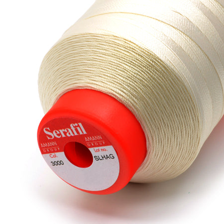 Serafil 60, Cream 3000, Sewing Thread, Amann, 1800 m