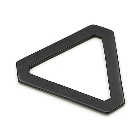 2 Pcs. Triangle Ring 30 mm, Color Black Copper, SKU TR300-RNFZ
